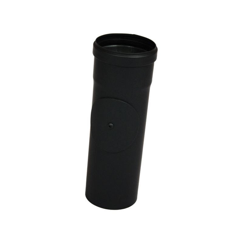 Pelletpijp 25 cm met luik