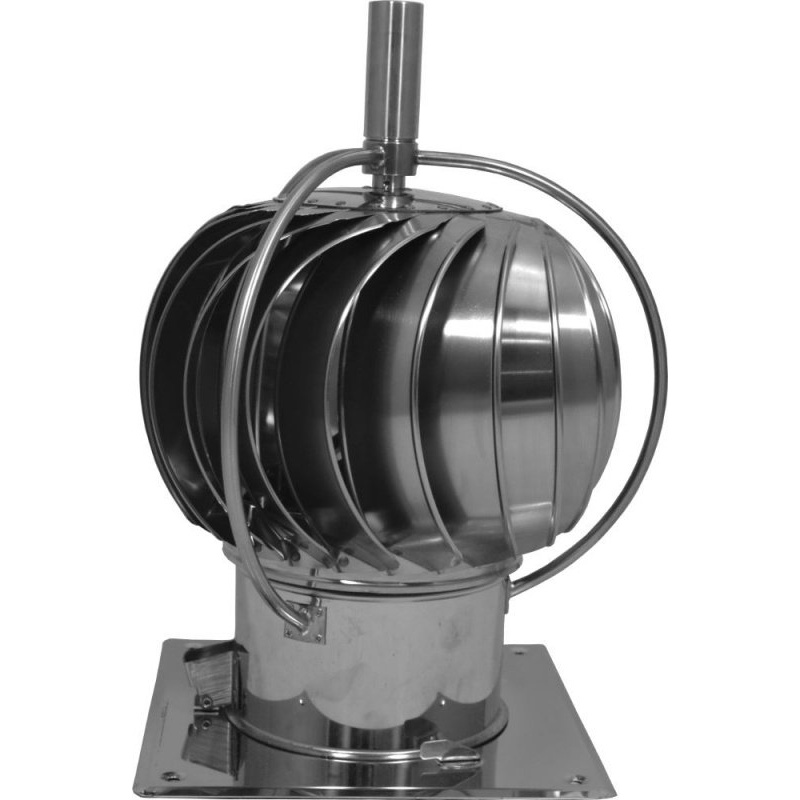 Turbowent 150mm Base draaikap TUZ150-CHCH
